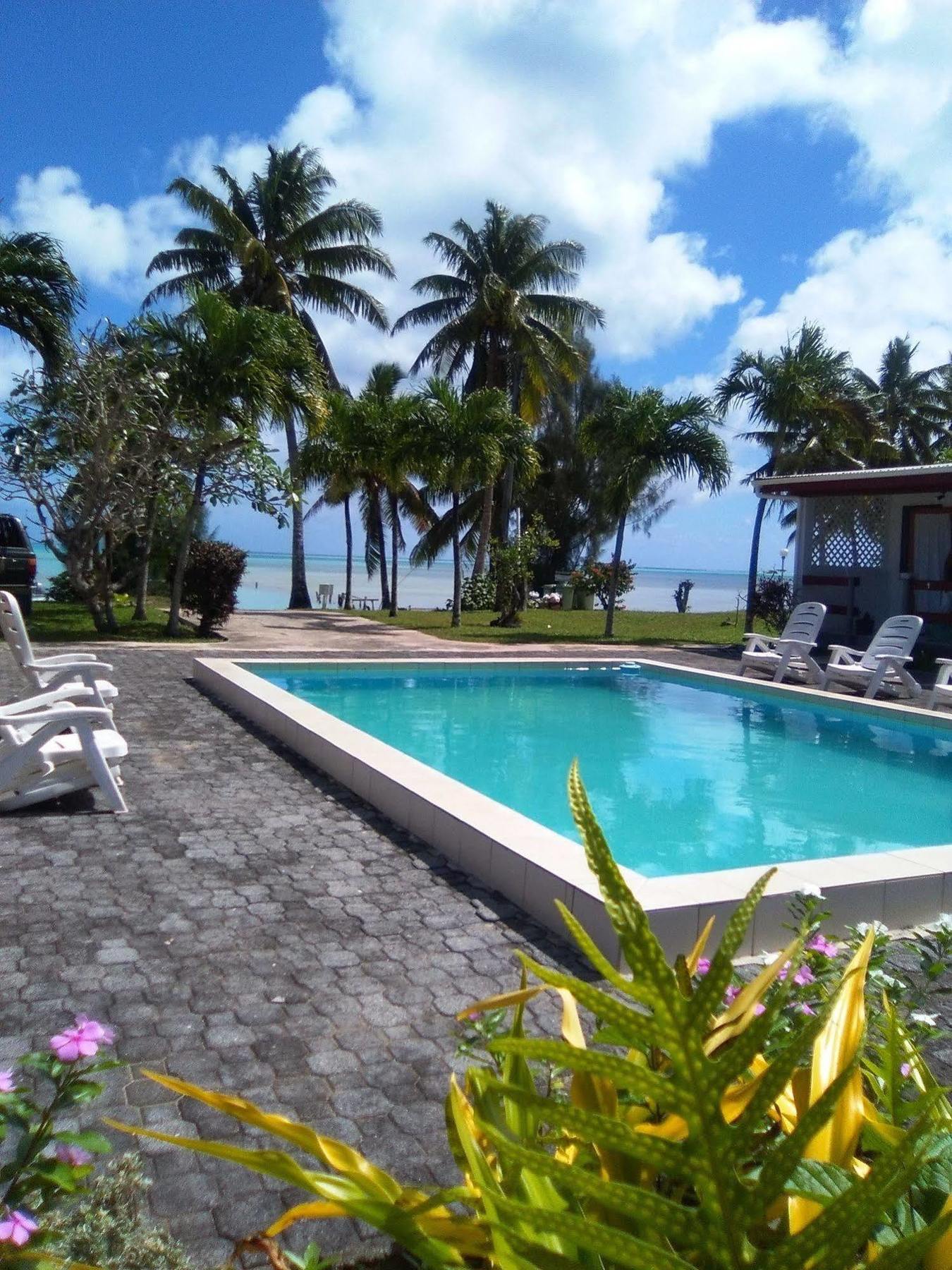 Reef Motel - Aitutaki Arutanga Bagian luar foto